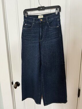 EUC DL1961 Hepburn Wide Leg Jeans- Size 26